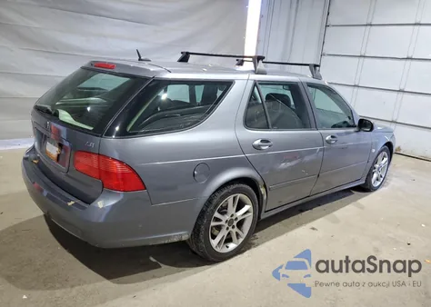 2007 Saab 9-5 2.3T from USA, damaged, VIN YS3ED59G973516494